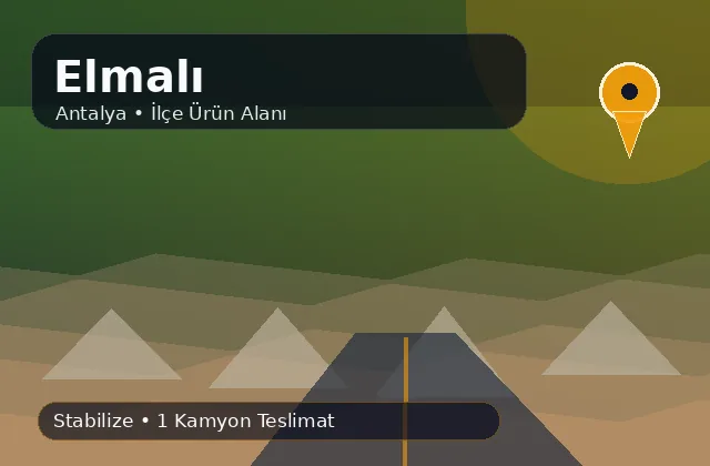 Antalya Elmalı taş ocağı ürünleri, stabilize ve kamyon teslimat görseli
