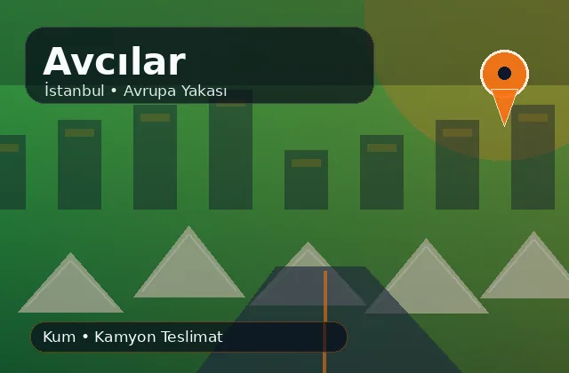 İstanbul Avcılar taş ocağı ürünleri ve mahalle teslimat ürün bilgisi