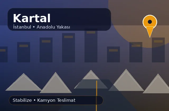 İstanbul Kartal taş ocağı ürünleri ve mahalle teslimat ürün bilgisi
