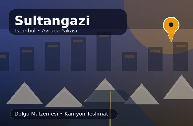 İstanbul Sultangazi taş ocağı ürünleri ve mahalle teslimat ürün bilgisi